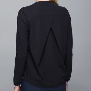 Lululemon Lab Solo Blouse Black 6